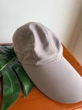 DORFMAN HAT CO.
Microfiber Fishing Cap with Long Bill and Sun Shield  - Khaki